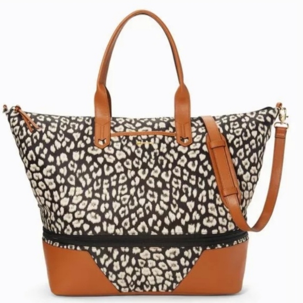 Stella&Dot Getaway Bag - Leopard